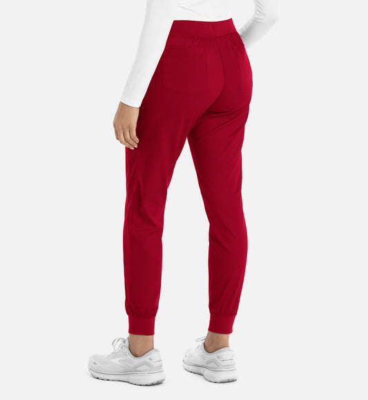 Matrix 6502 Women’s Yoga Waist Jogger Red