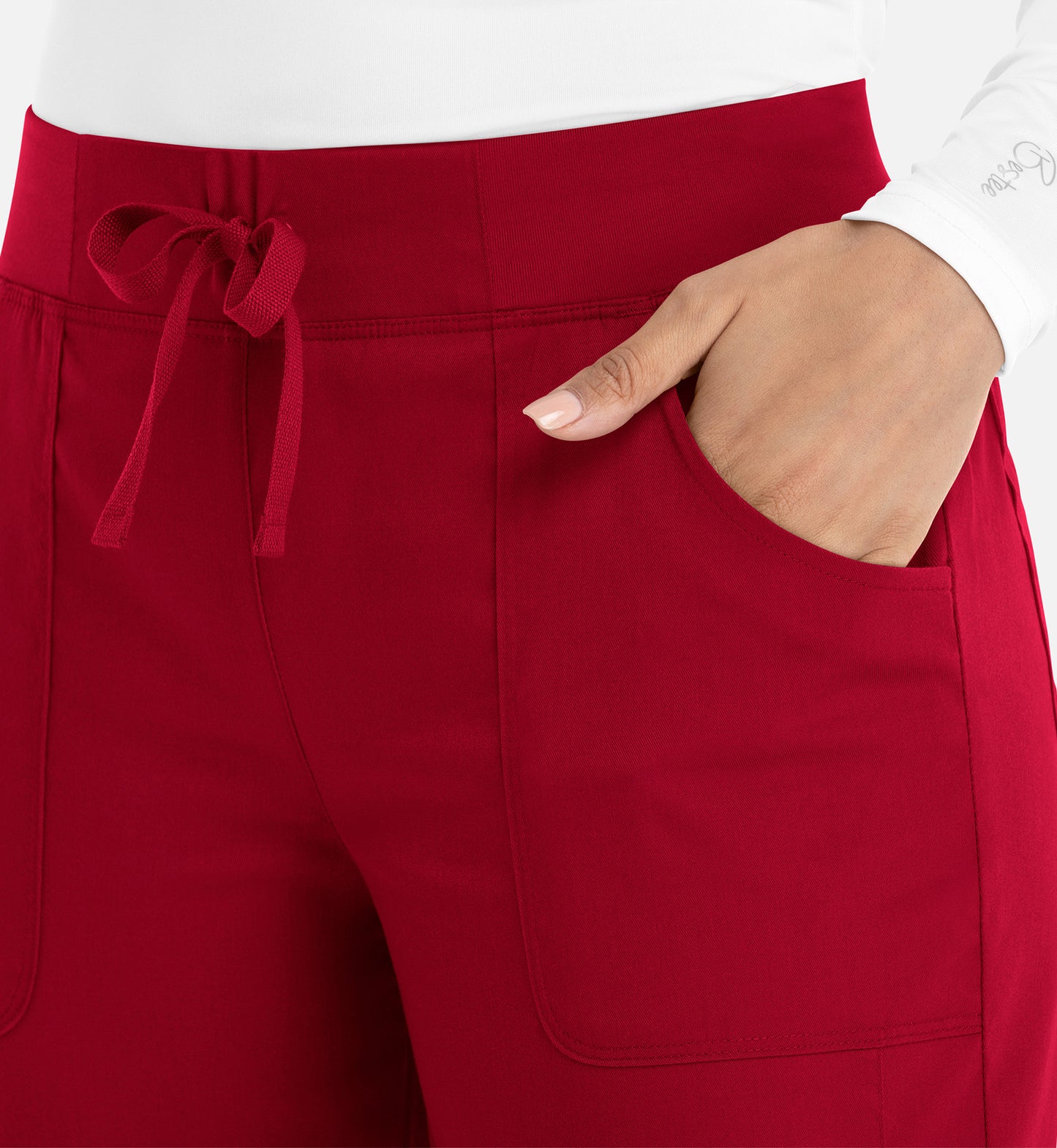 Matrix 6502 Women’s Yoga Waist Jogger Red