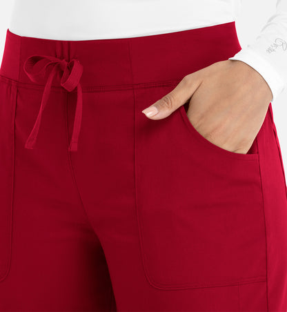 Matrix 6502 Women’s Yoga Waist Jogger Red