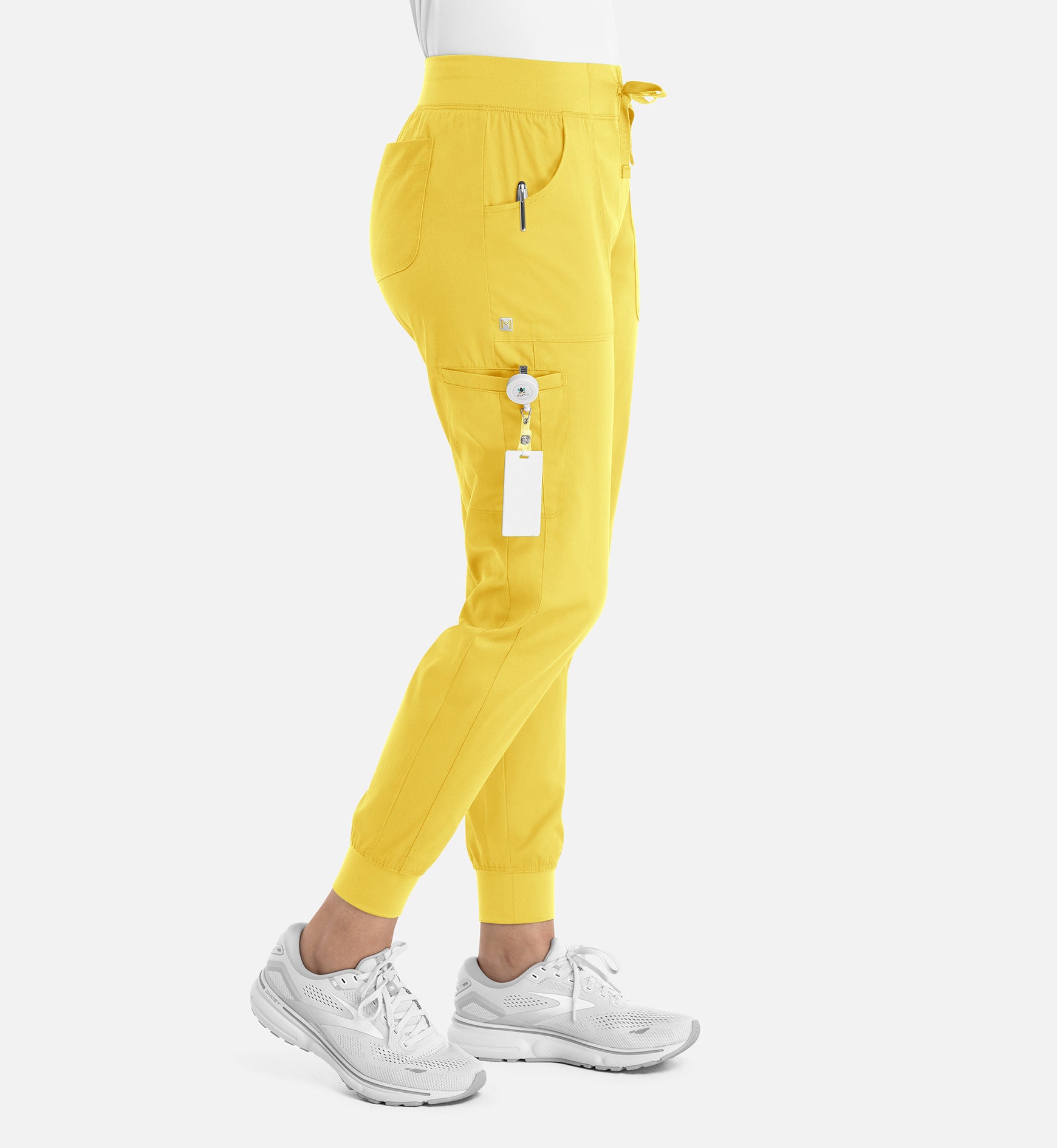 Matrix 6502 Women’s Yoga Waist Jogger Sunshine