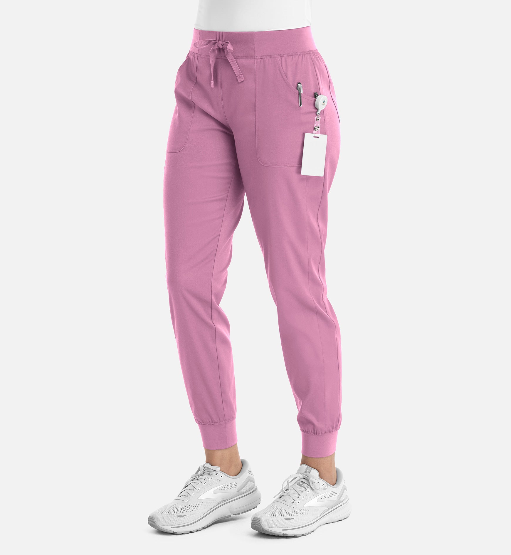 Matrix 6502 Women’s Yoga Waist Jogger Wild Rose