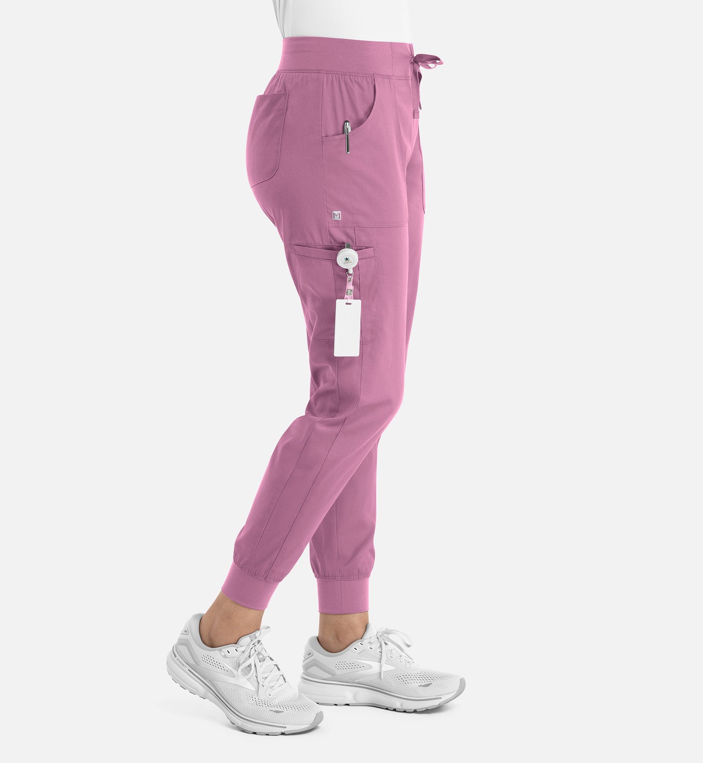 Matrix 6502 Women’s Yoga Waist Jogger Wild Rose