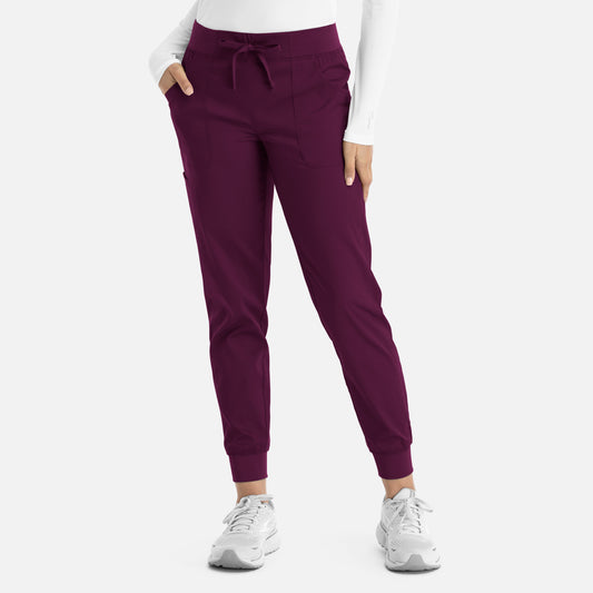 Matrix 6502 Women’s Yoga Waist Jogger Wine