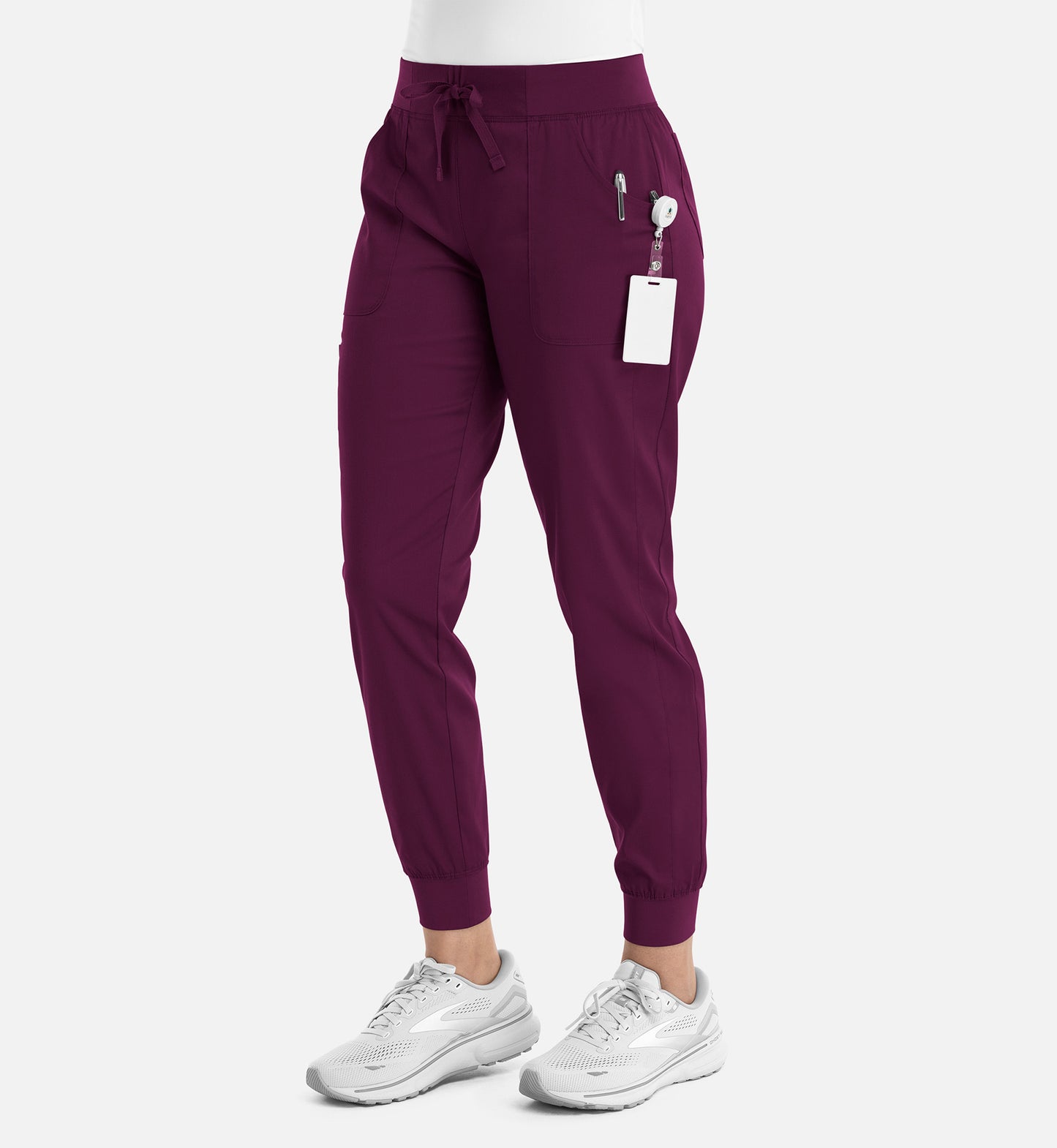 Matrix 6502 Women’s Yoga Waist Jogger Wine