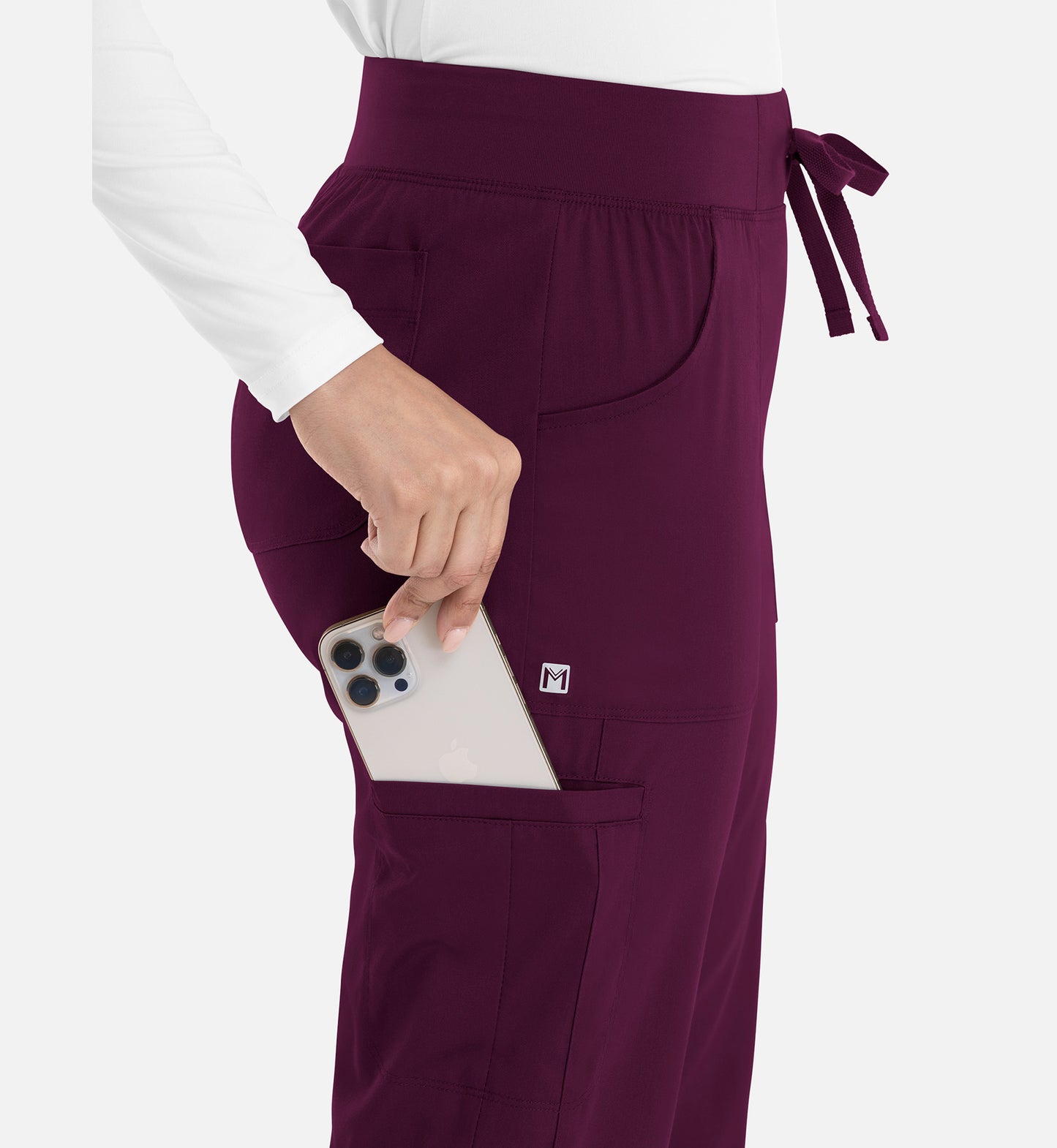 Matrix 6502 Women’s Yoga Waist Jogger Wine