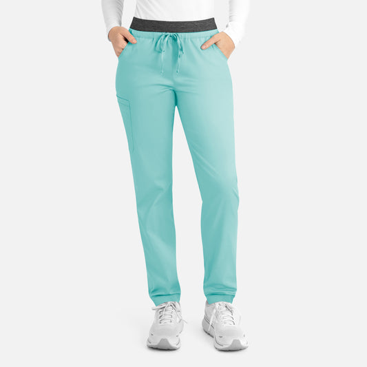 Matrix 6701 Women’s Contrast E-band Cargo Pant Aruba Blue