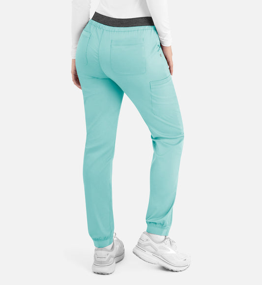 Matrix 6701 Women’s Contrast E-band Cargo Pant Aruba Blue