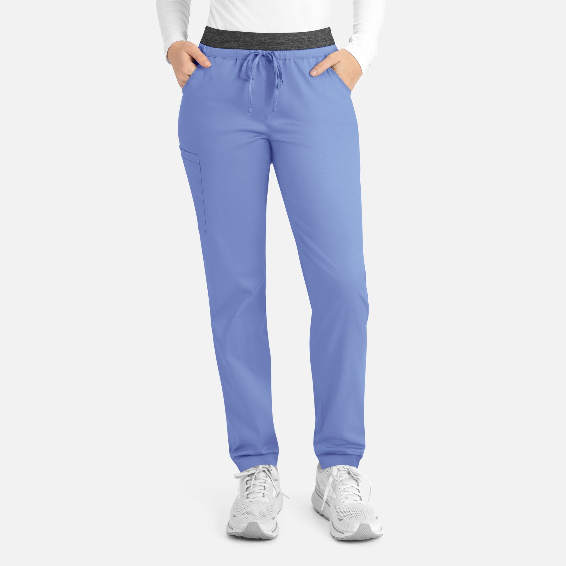 Matrix 6701 Women’s Contrast E-band Cargo Pant Ceil Blue