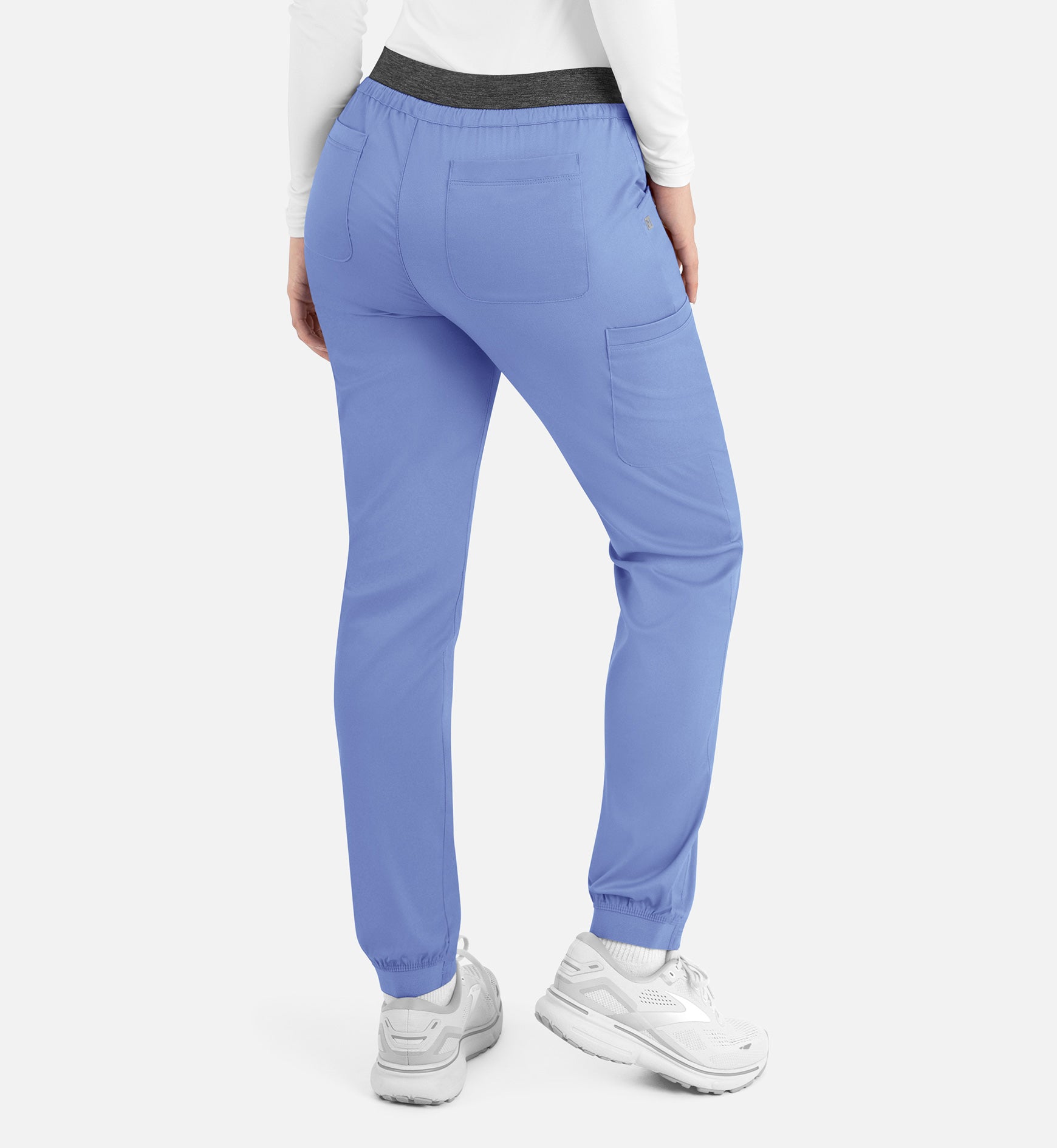 Matrix 6701 Women’s Contrast E-band Cargo Pant Ceil Blue