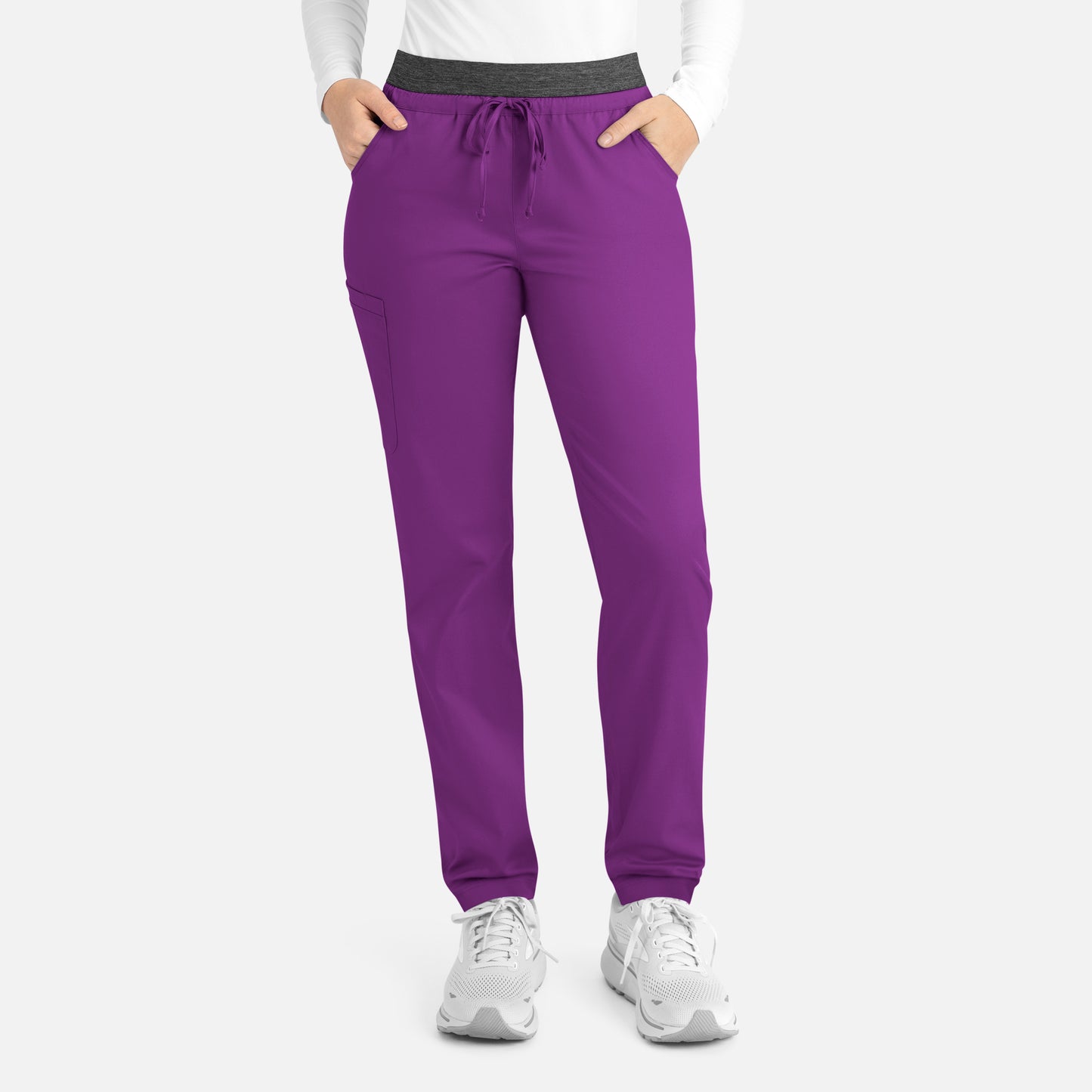 Matrix 6701 Women’s Contrast E-band Cargo Pant Dahlia