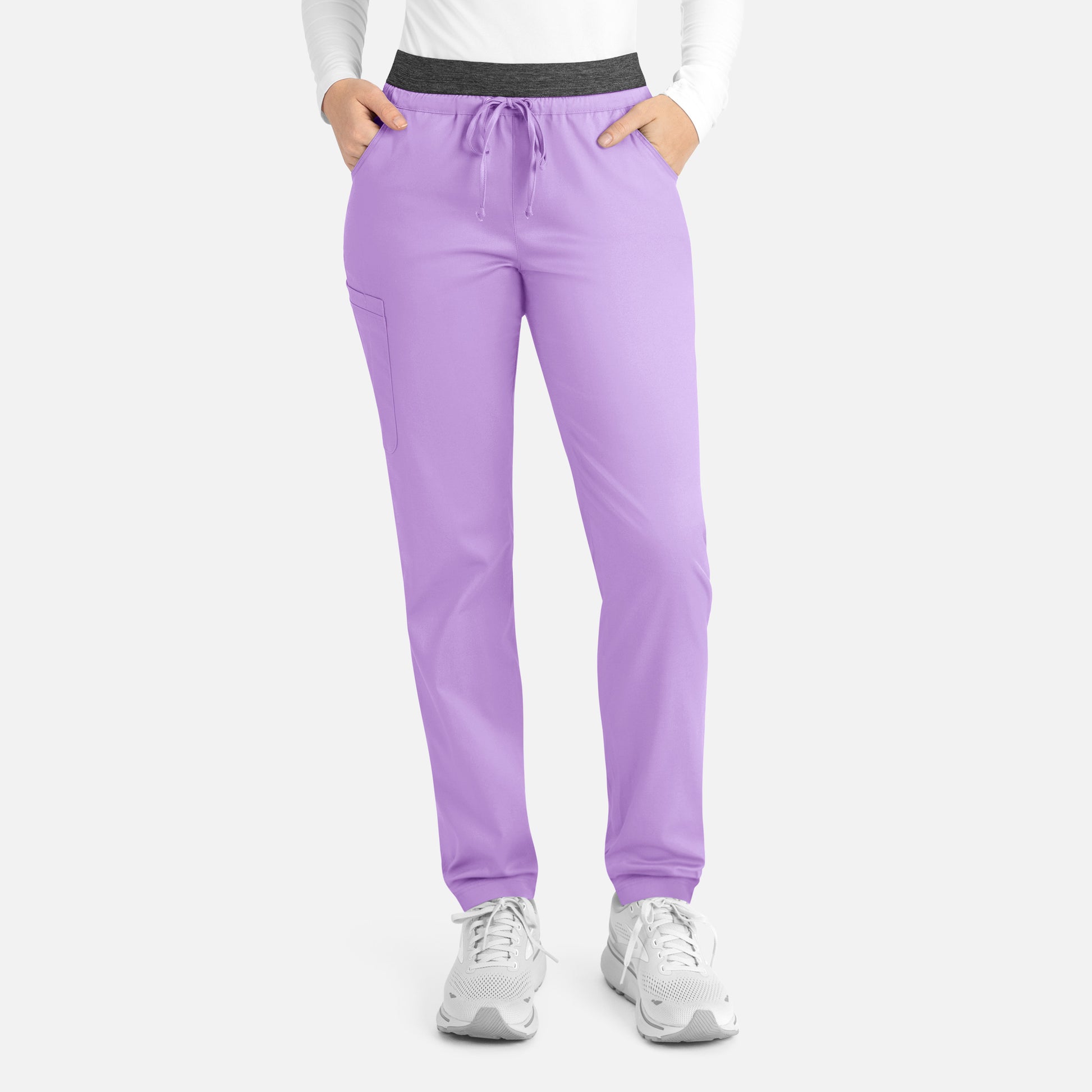 Matrix 6701 Women’s Contrast E-band Cargo Pant Orchid Bouquet