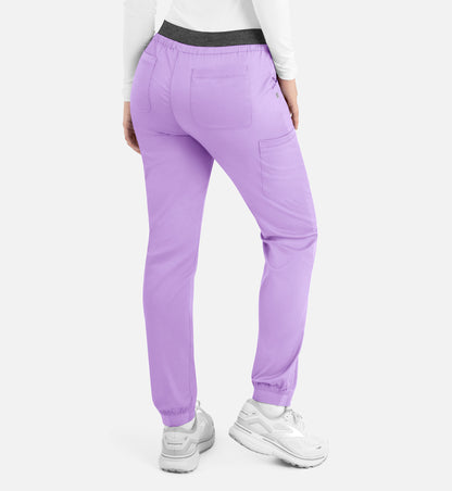 Matrix 6701 Women’s Contrast E-band Cargo Pant Orchid Bouquet