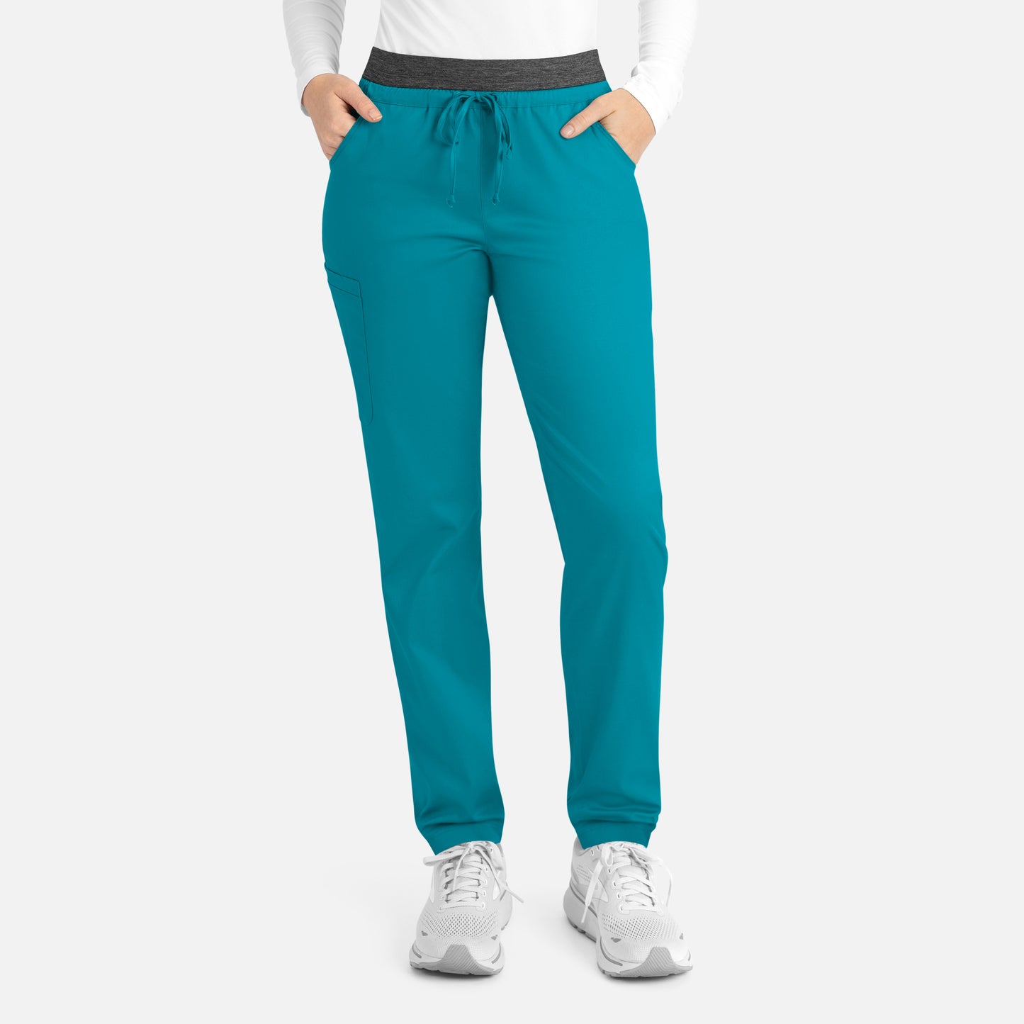 Matrix 6701 Women’s Contrast E-band Cargo Pant Teal