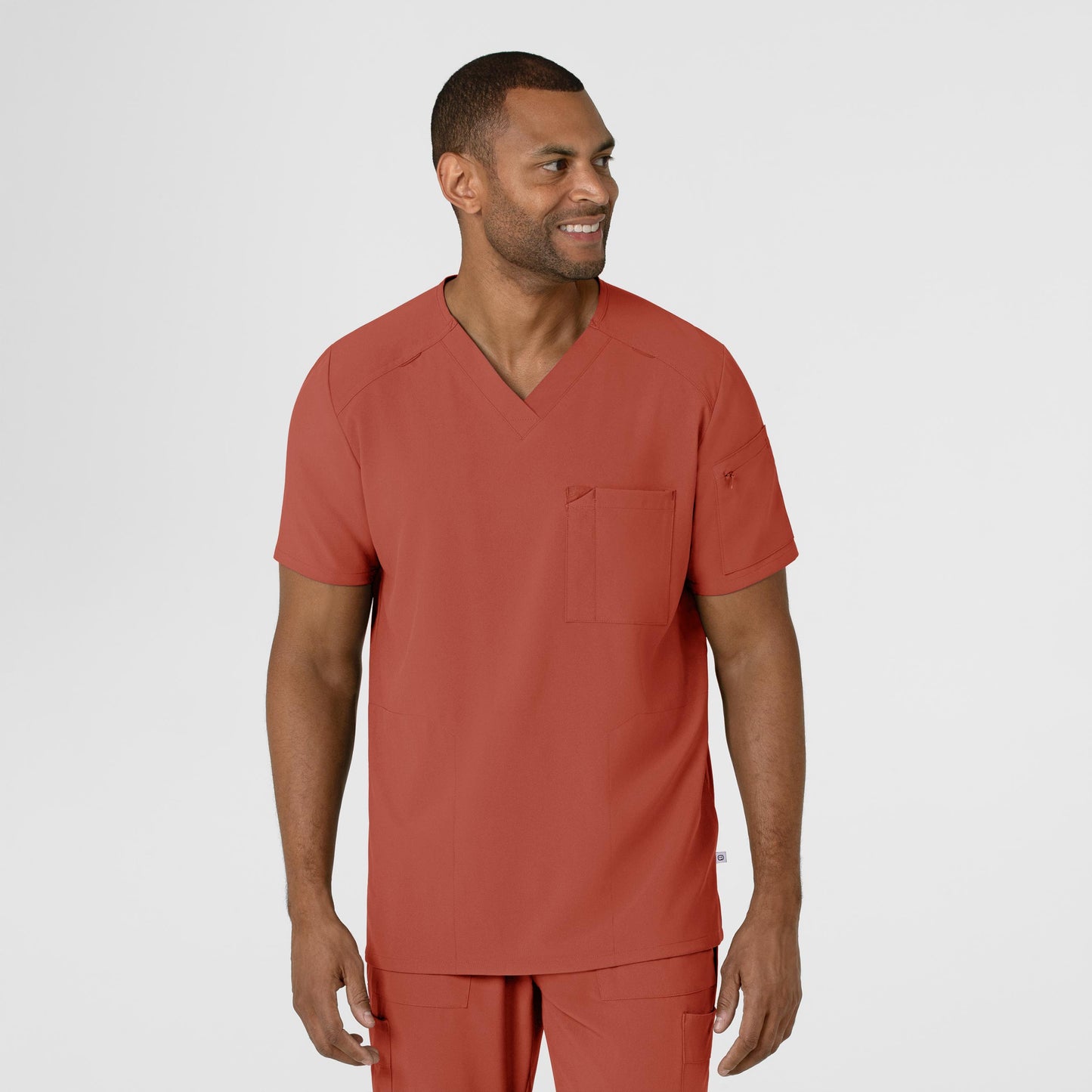 RENEW 6834 Men's V-Neck 5 Pocket Scrub Top