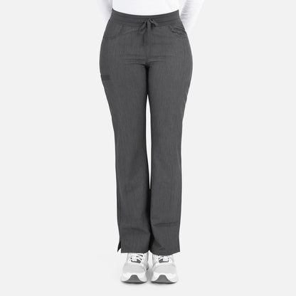 Matrix Pro 6901 Women’s Yoga Waistband Tapered Pant Heather Grey