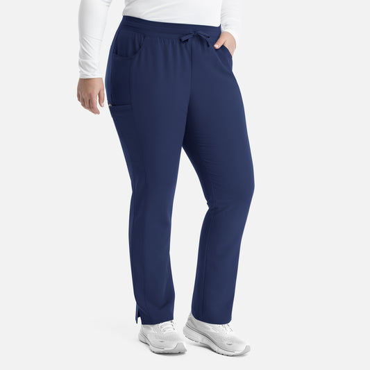 Matrix Pro 6901 Women’s Yoga Waistband Tapered Pant Navy