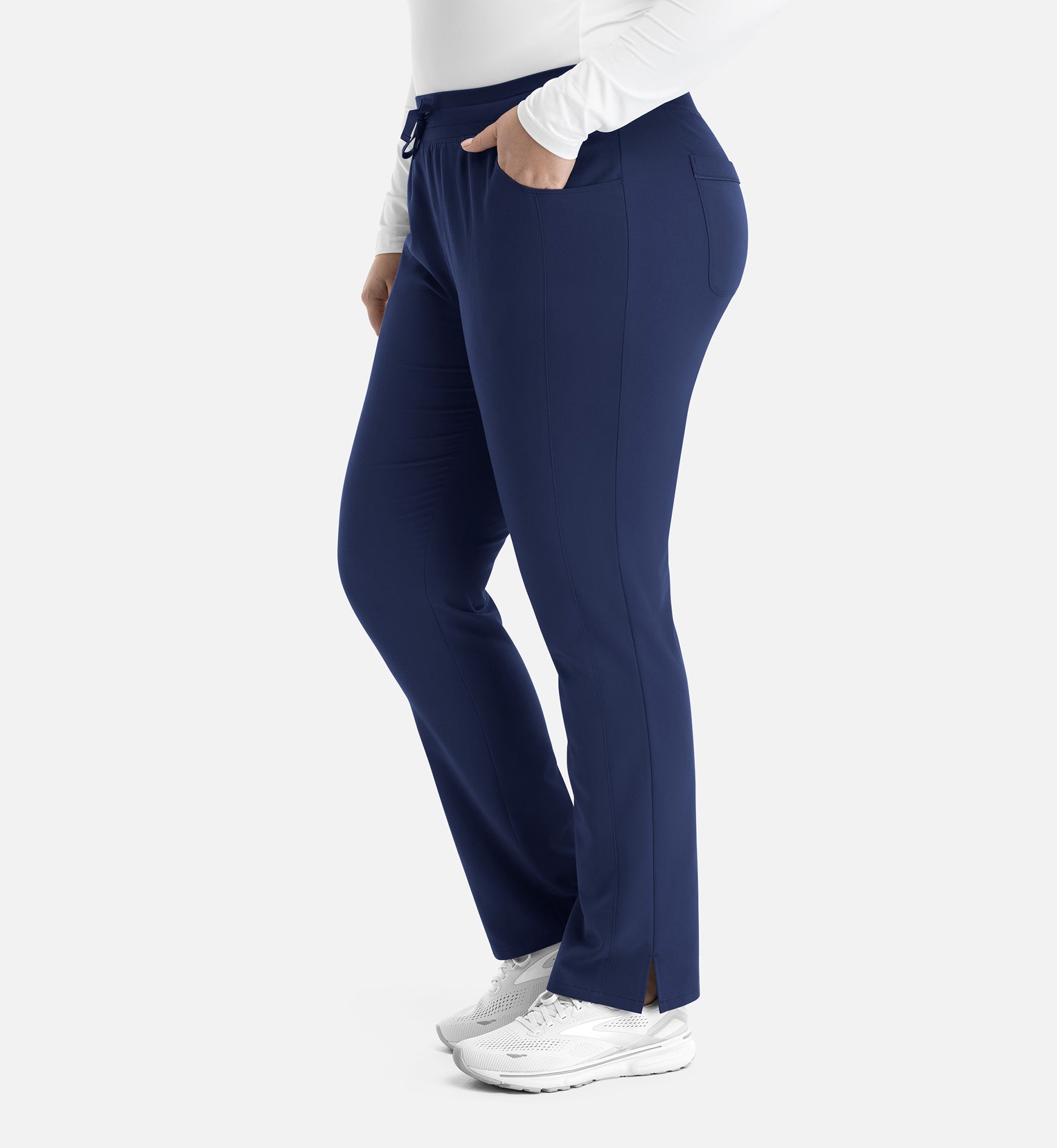 Matrix Pro 6901 Women’s Yoga Waistband Tapered Pant Navy