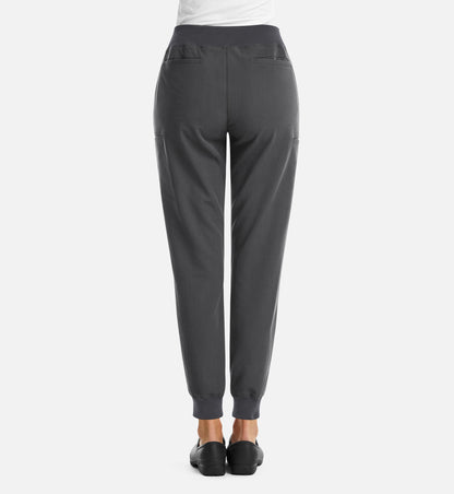 Matrix Pro 6903 Women’s Full Waist Jogger Heather Grey