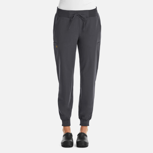 Matrix Pro 6903 Women’s Full Waist Jogger Pewter