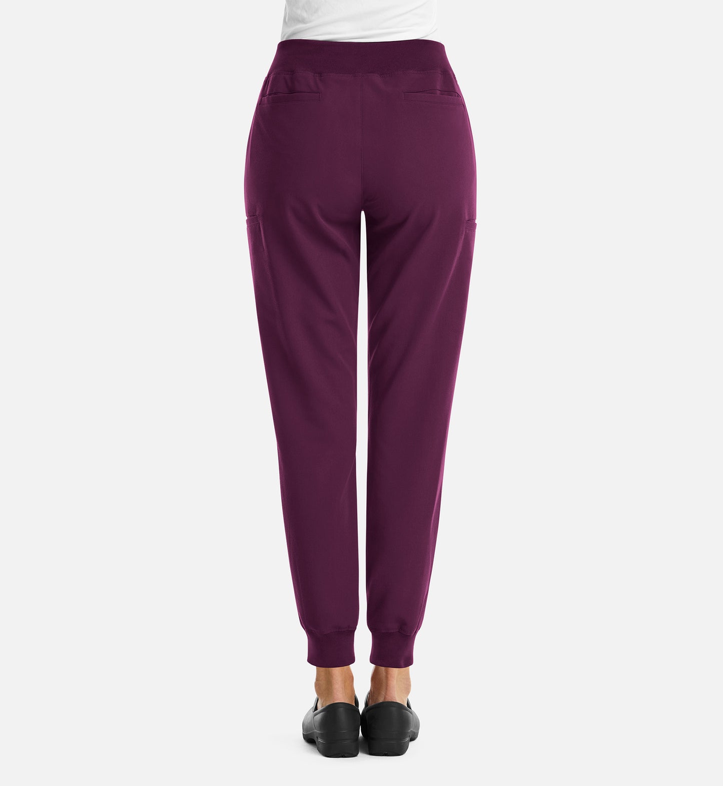 Matrix Pro 6903 Women’s Full Waist Jogger Wine