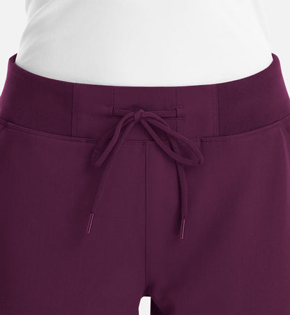 Matrix Pro 6903 Women's Full Waist Jogger Wine