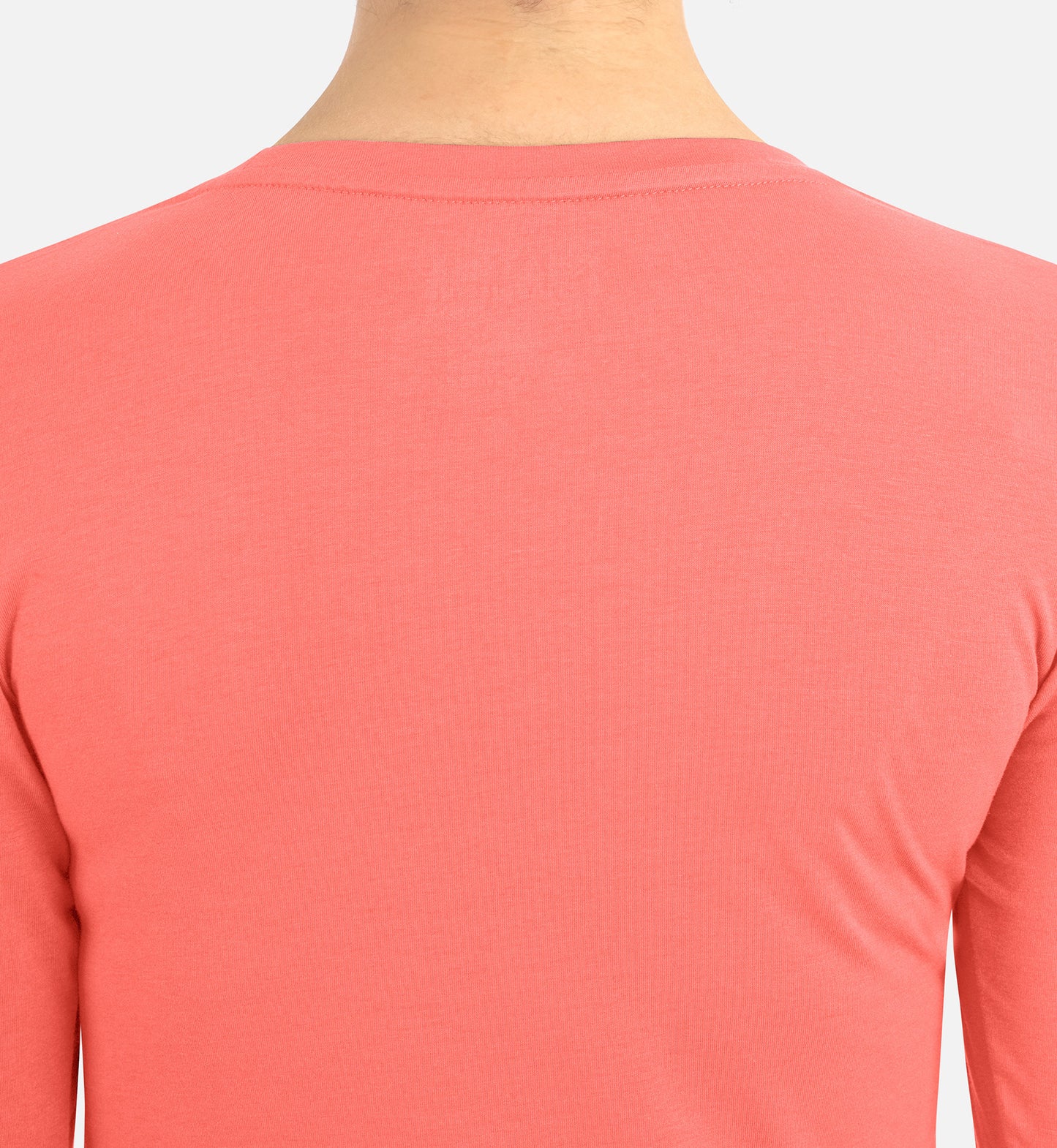 BESTEE 6909 Women’s Basic Long Sleeve Underscrub Tee Living Coral