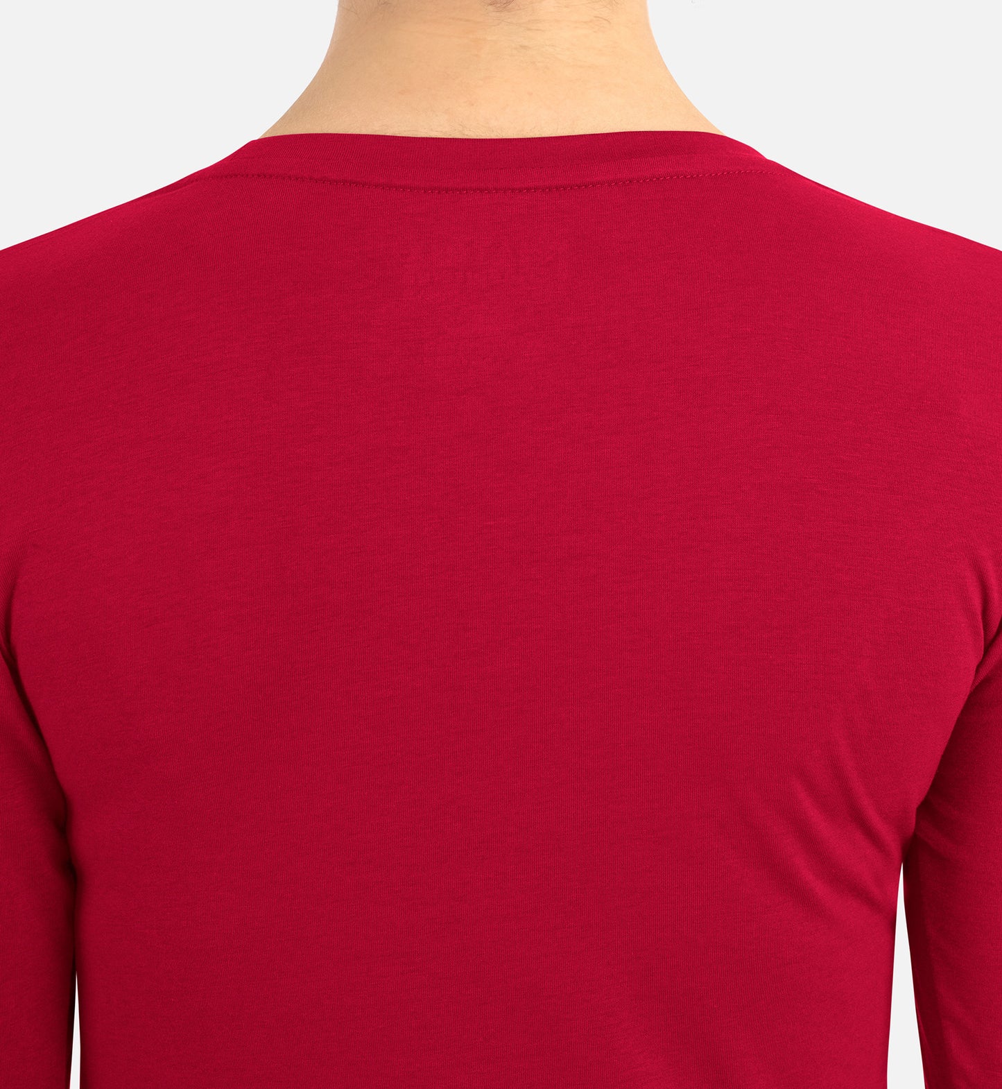 BESTEE 6909 Women’s Basic Long Sleeve Underscrub Tee Red