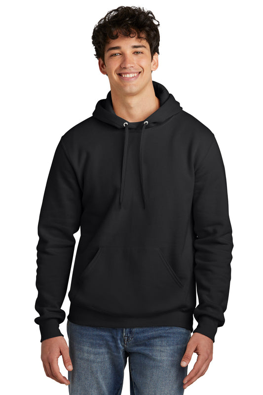 Jerzees Eco Premium Blend Pullover Hooded Sweatshirt 700M Black Ink