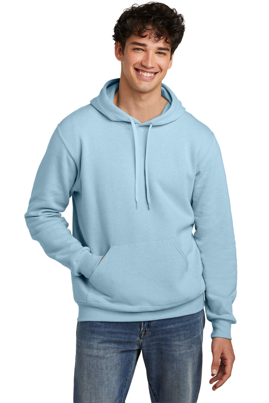 Jerzees Eco Premium Blend Pullover Hooded Sweatshirt 700M Cloud Heather