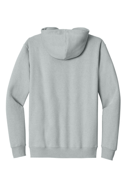 Jerzees Eco Premium Blend Pullover Hooded Sweatshirt 700M Frost Grey Heather