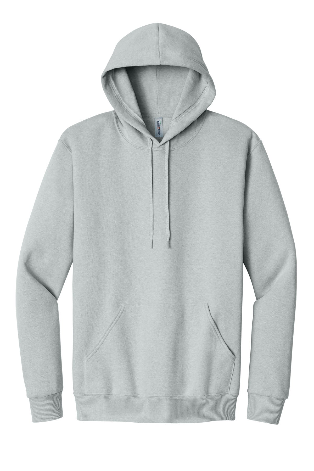 Jerzees Eco Premium Blend Pullover Hooded Sweatshirt 700M Frost Grey Heather