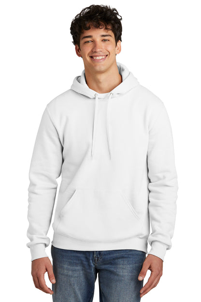 Jerzees Eco Premium Blend Pullover Hooded Sweatshirt 700M White