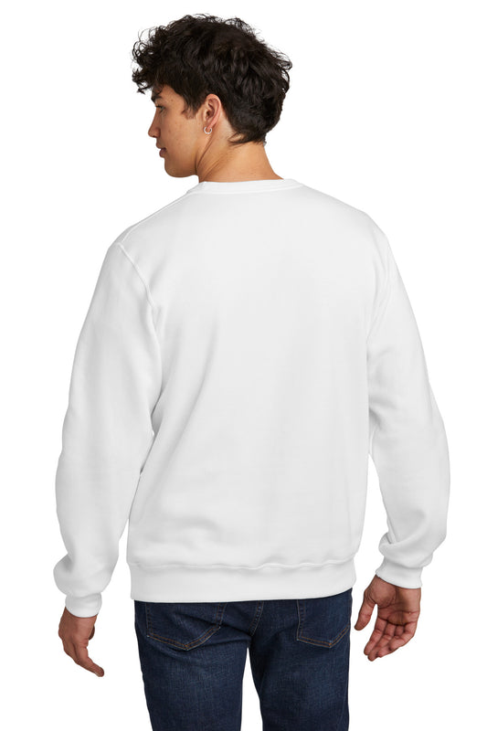 Jerzees Eco Premium Blend Crewneck Sweatshirt 701M White