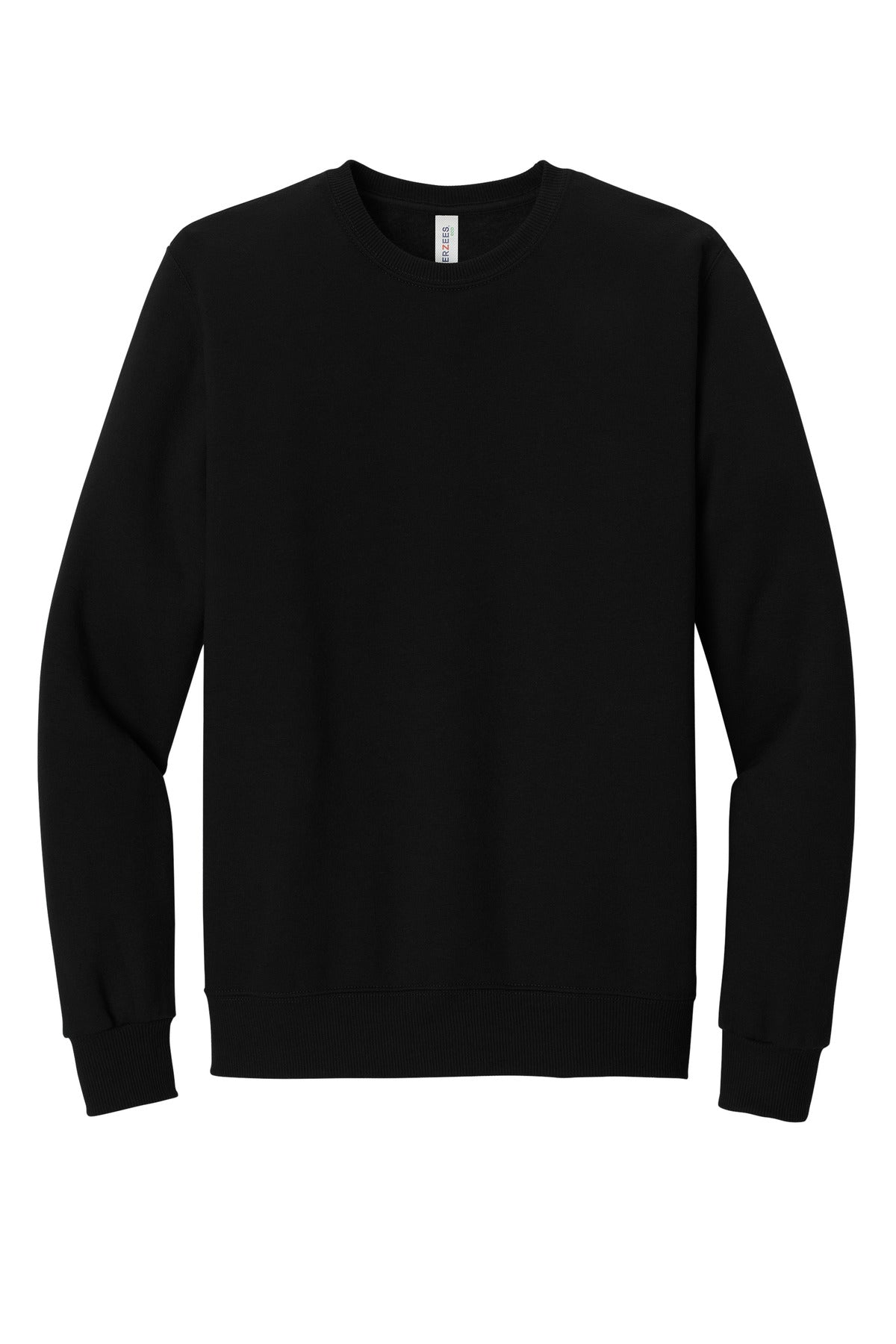 Jerzees Eco Premium Blend Crewneck Sweatshirt 701M Black Ink