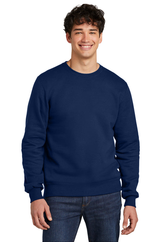 Jerzees Eco Premium Blend Crewneck Sweatshirt 701M J. Navy