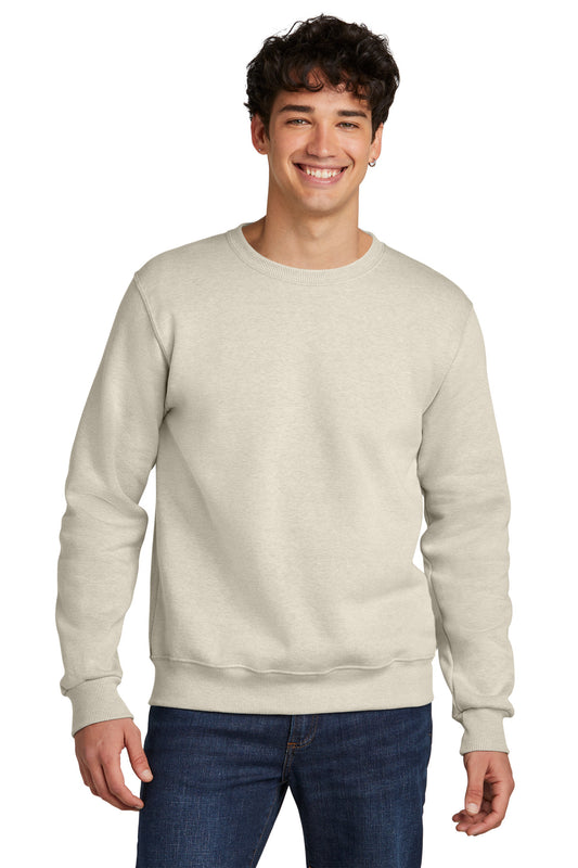 Jerzees Eco Premium Blend Crewneck Sweatshirt 701M Sweet Cream Heather
