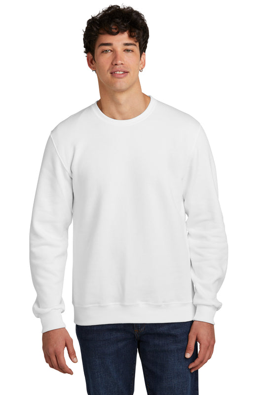 Jerzees Eco Premium Blend Crewneck Sweatshirt 701M White