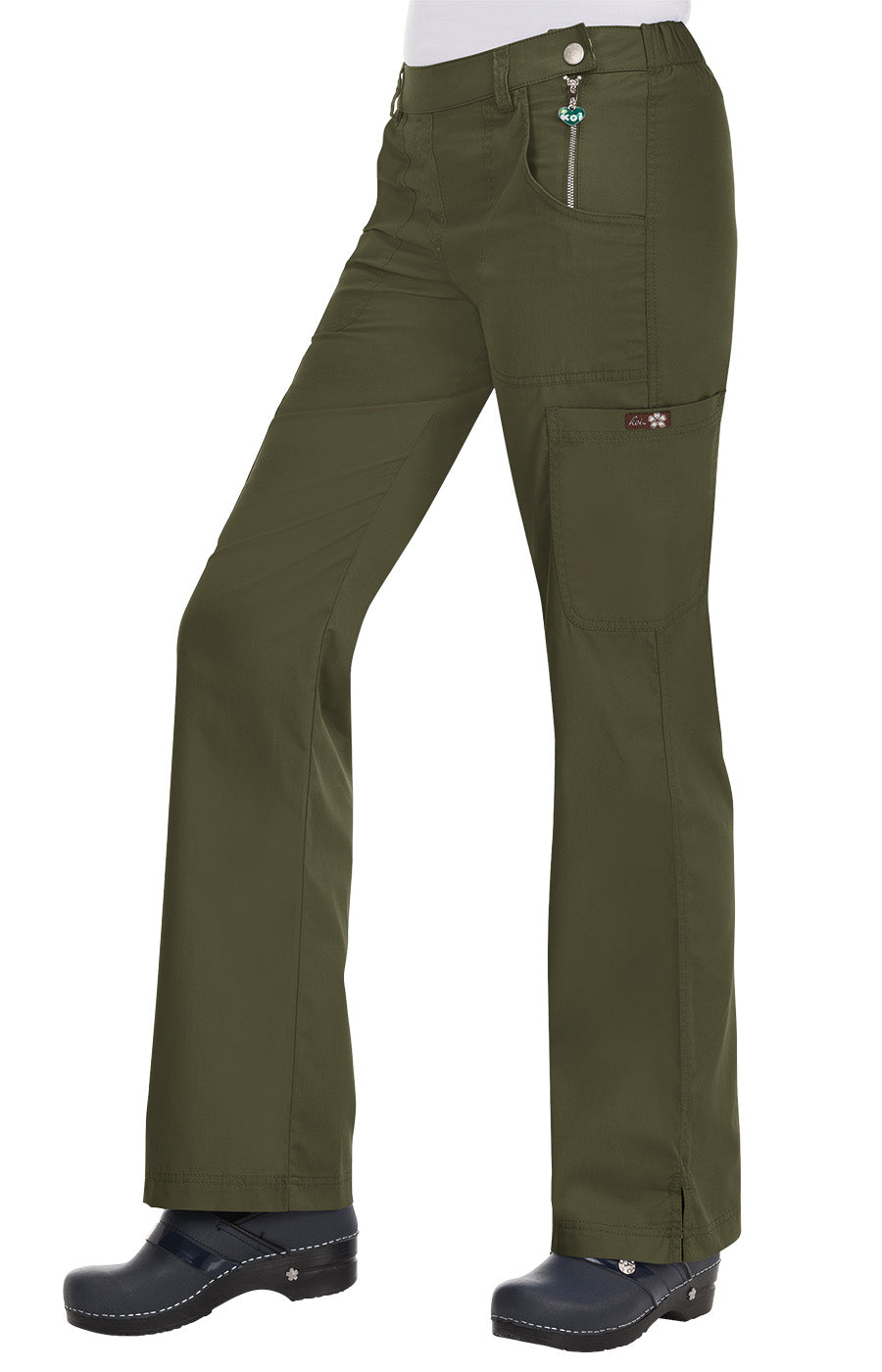 Classics 709 Sara Pants Olive Green