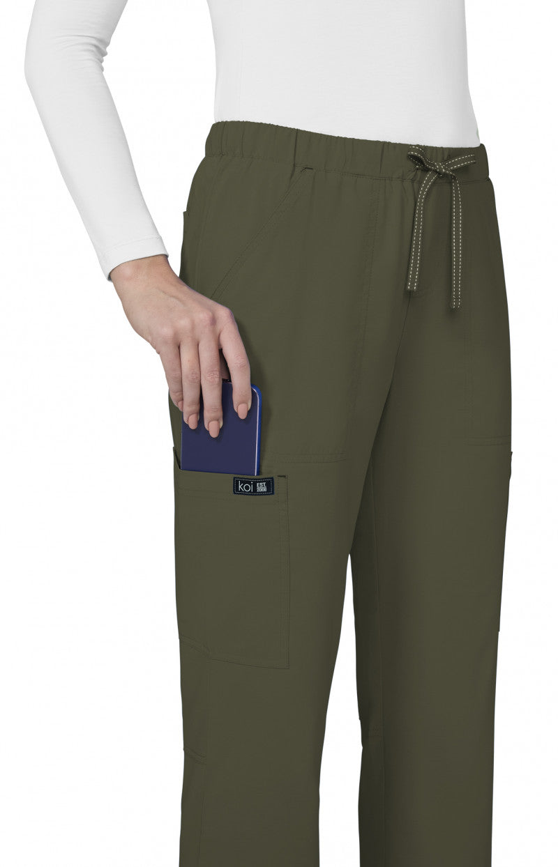 Basics 731 Holly Pants Olive Green