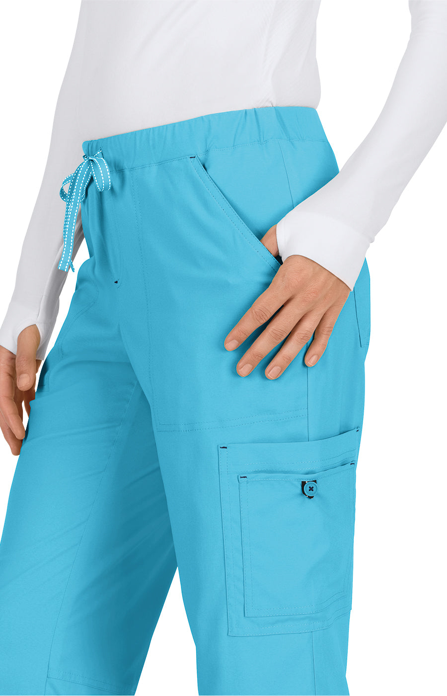 Basics 731 Holly Pants Electric Blue