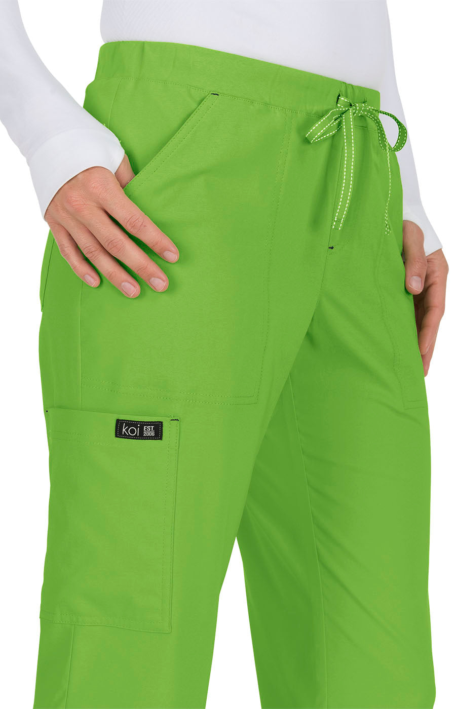 Basics 731 Holly Pants Green Tea