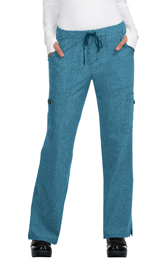 Basics 731 Holly Pants Heather Caribbean Blue