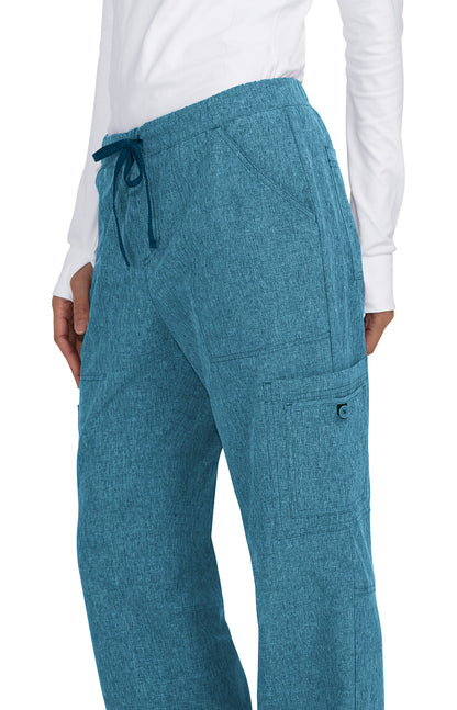 Basics 731 Holly Pants Heather Caribbean Blue