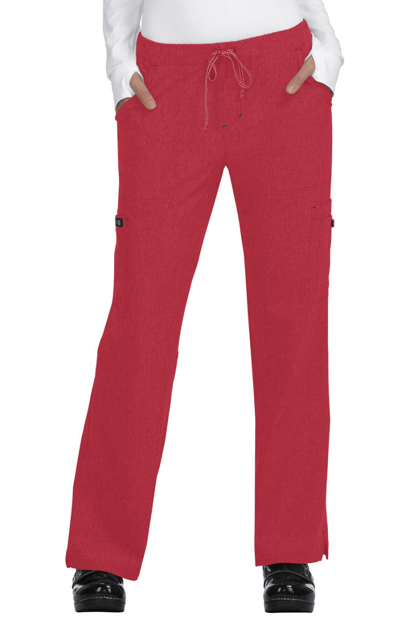 Basics 731 Holly Pants Heather Candy Red