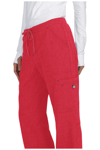 Basics 731 Holly Pants Heather Candy Red