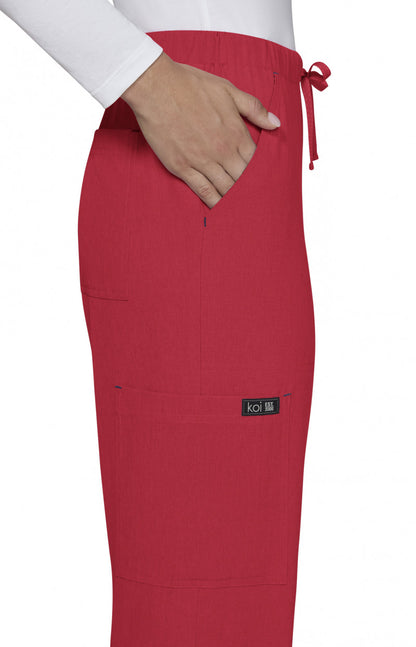 Basics 731 Holly Pants Heather Candy Red