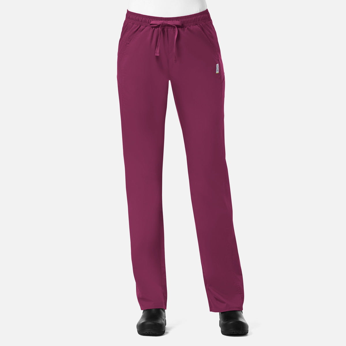 EON 7318 Women's Sporty Mesh Panel Pant Wine
