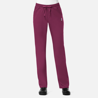 EON 7318 Women's Sporty Mesh Panel Pant Wine