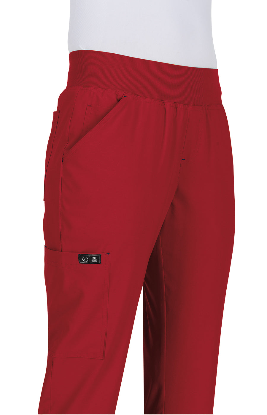 Basics 732 Laurie Pants Ruby