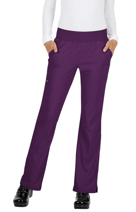 Basics 732 Laurie Pants Eggplant